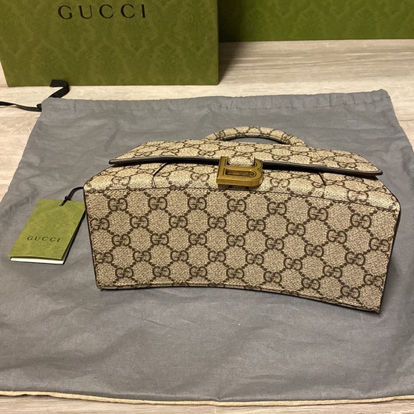 Gucci Small Hourglass Balenciaga Hacker Project Bag with Strap - Picture 8 of 15